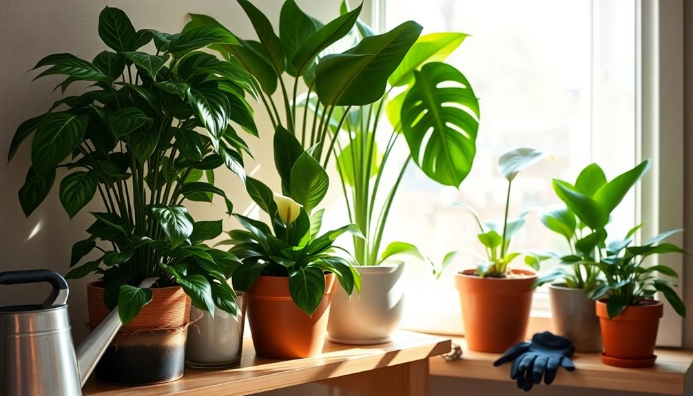 beginner friendly indoor plant selection