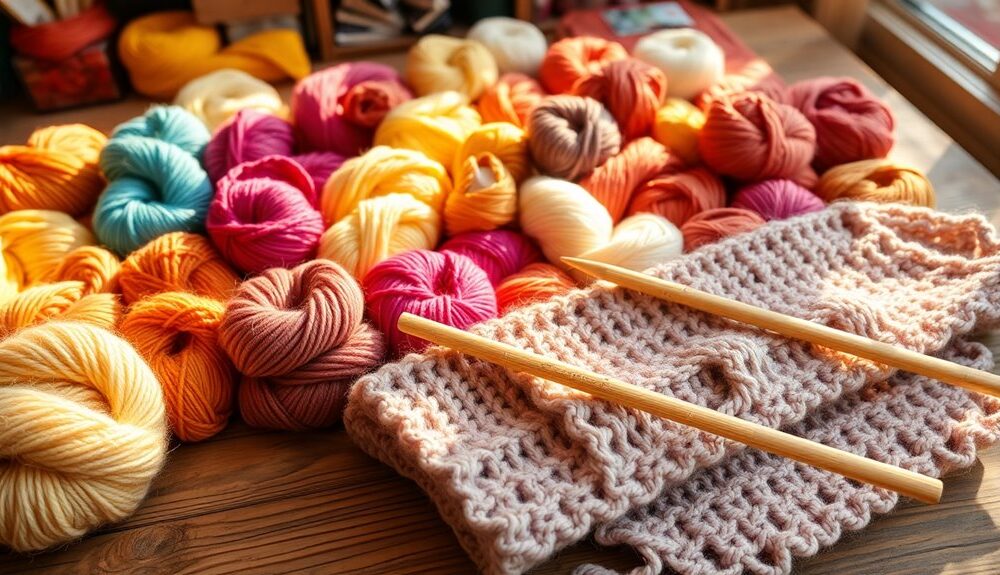 beginner friendly yarn selections