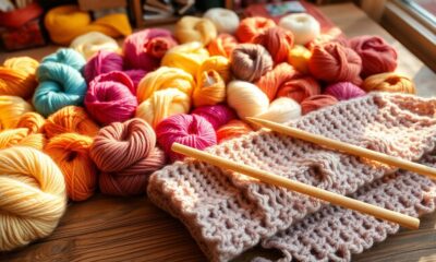 beginner friendly yarn selections