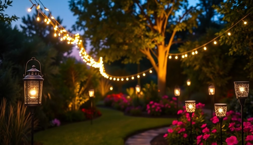 choosing the right garden lights