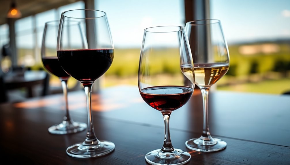 choosing the right wine glasses