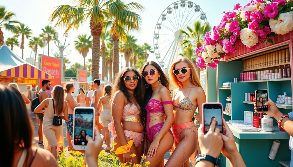 coachella event product marketing