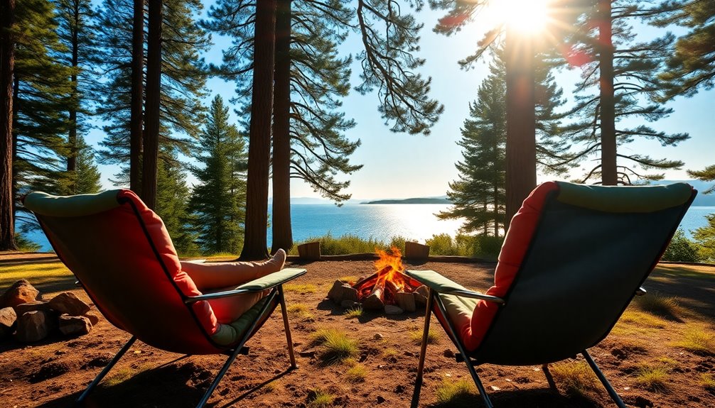 comfortable outdoor camping chairs