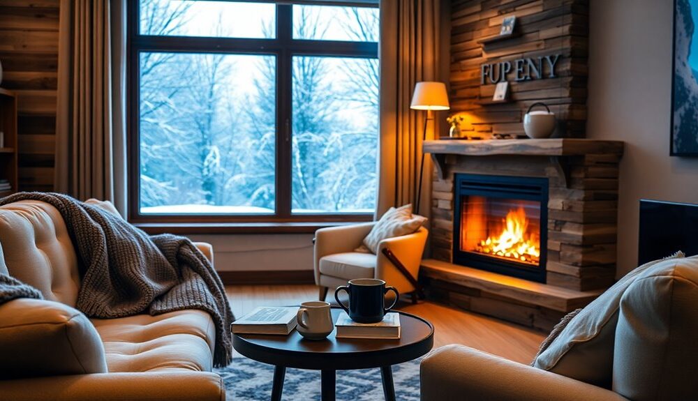 electric fireplaces for winter warmth