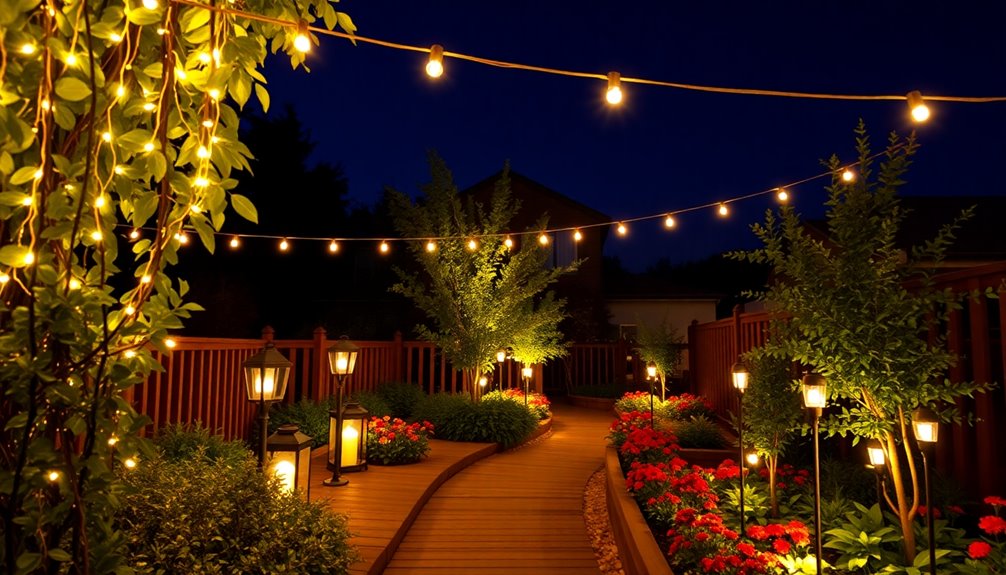 elegant outdoor lighting options