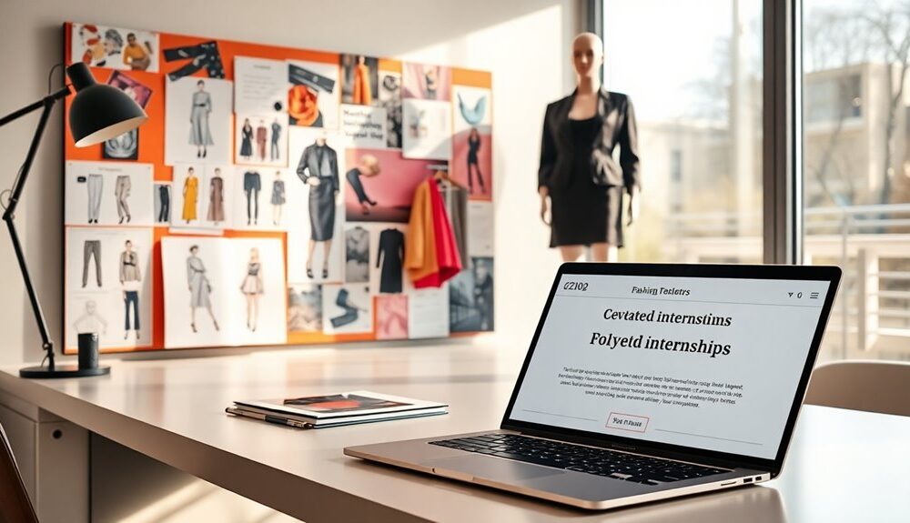 fashion jobs and internships