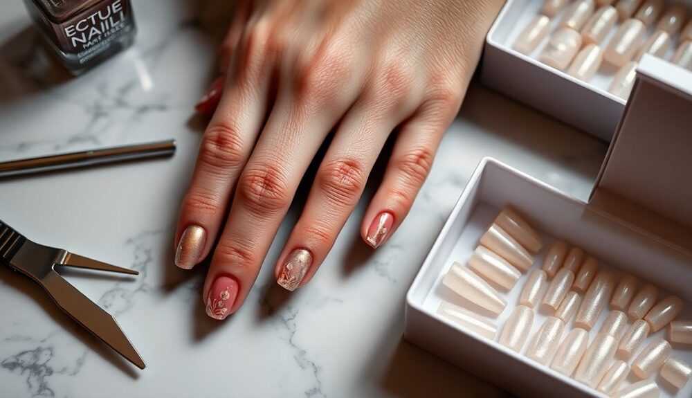 flawless home manicure options