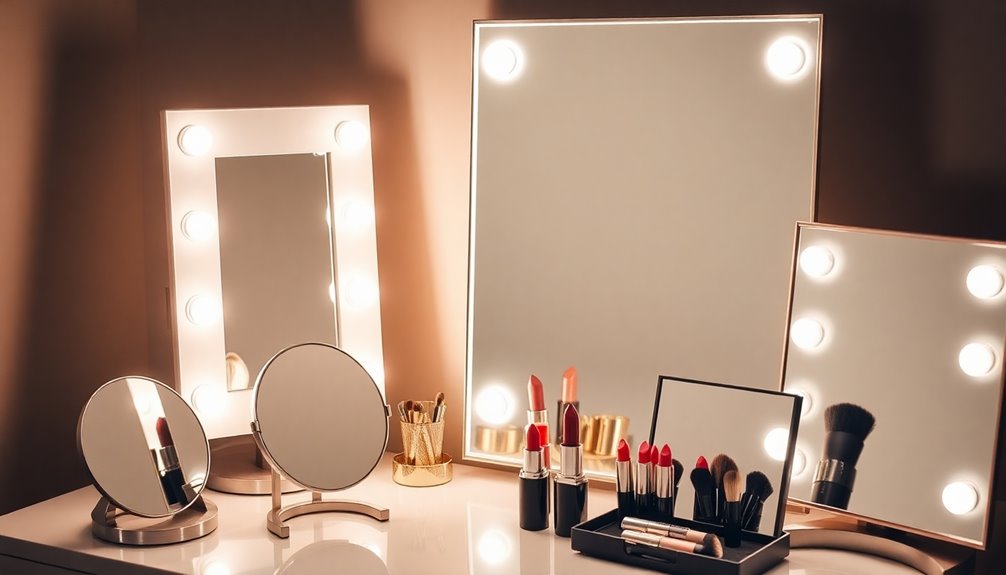 makeup mirror selection criteria