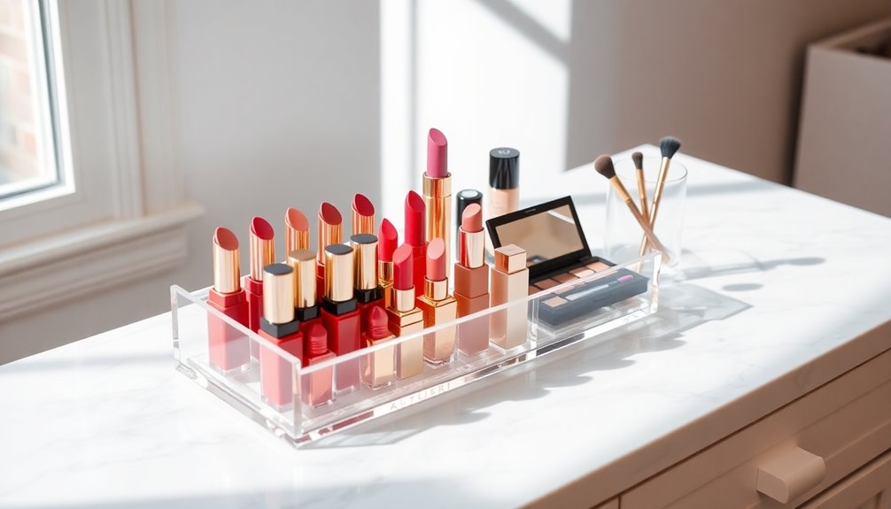 makeup organizer selection criteria