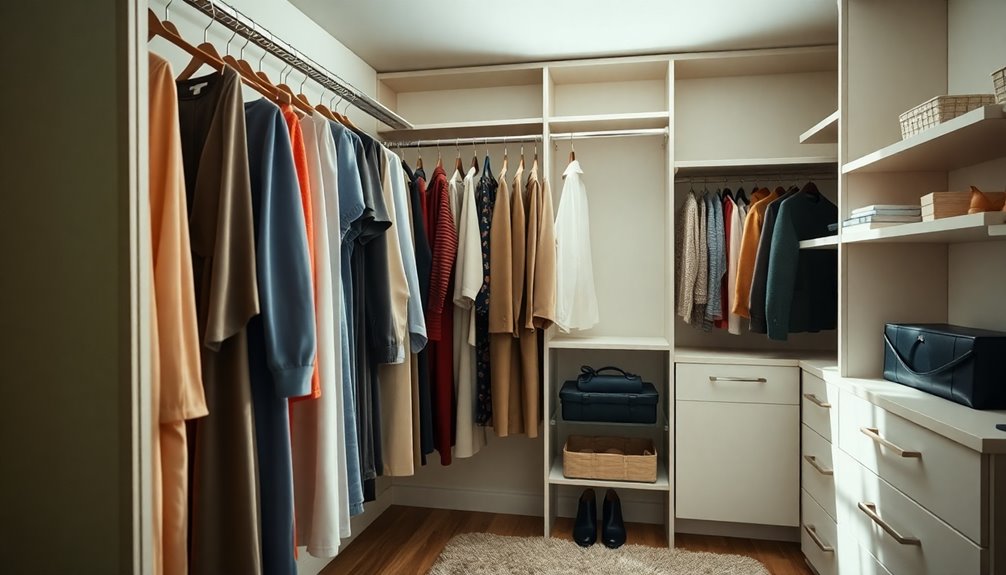 maximize closet space efficiently