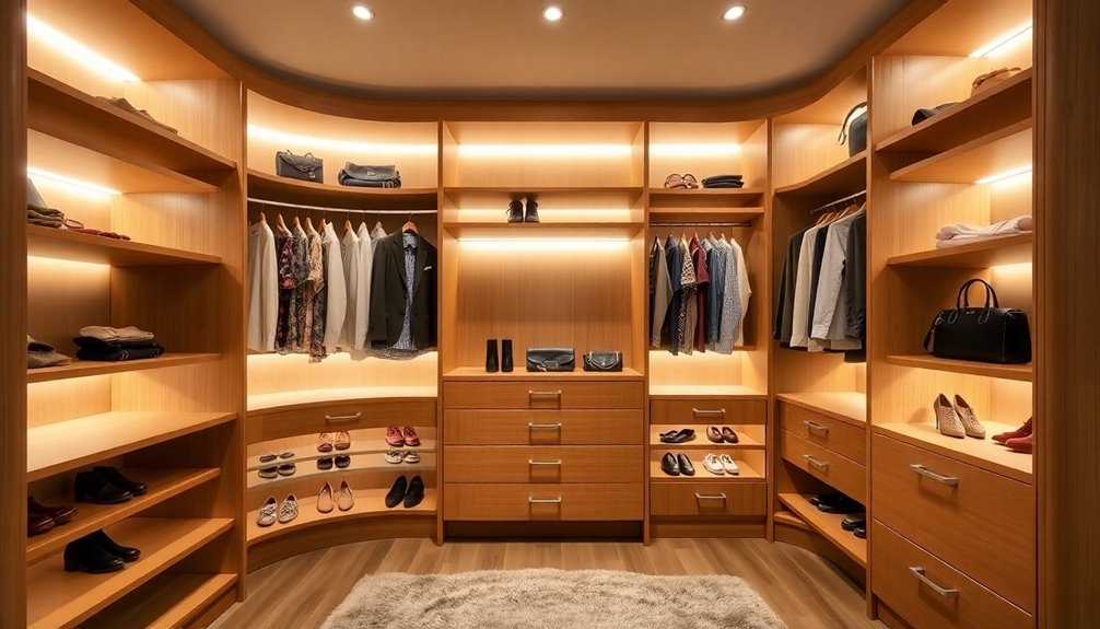 maximize closet space stylishly