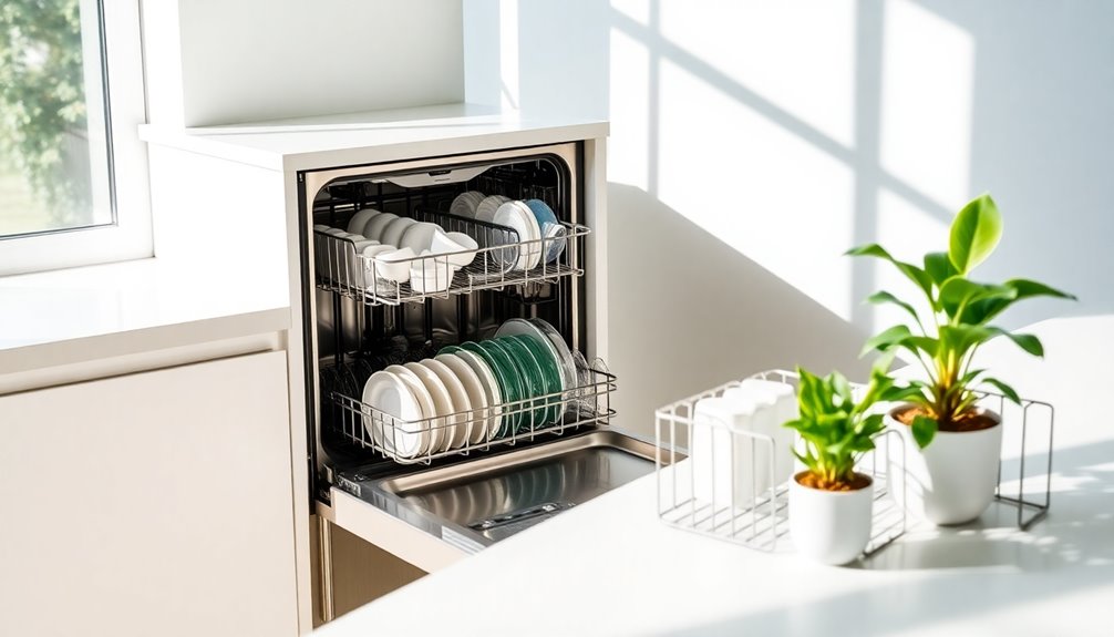 maximize dishwasher cleaning efficiency