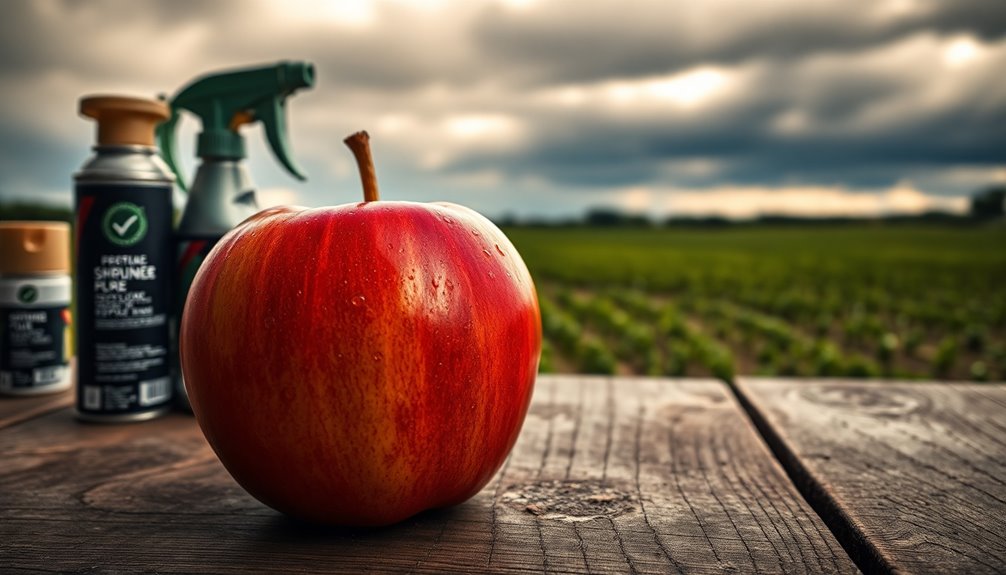 pesticide risks in food safety