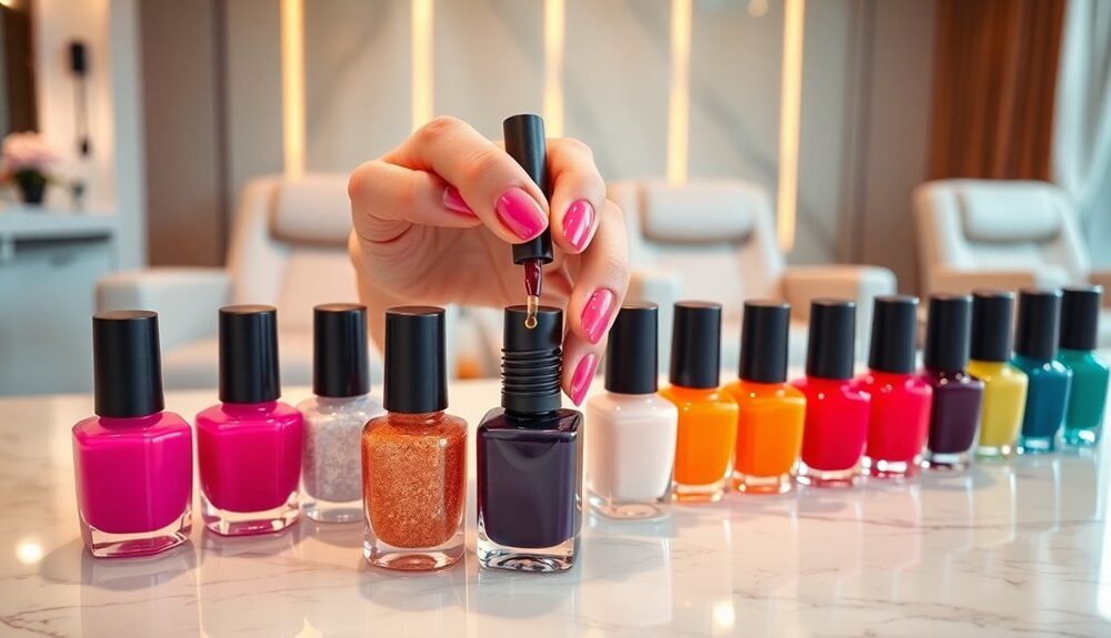 salon quality nail coats