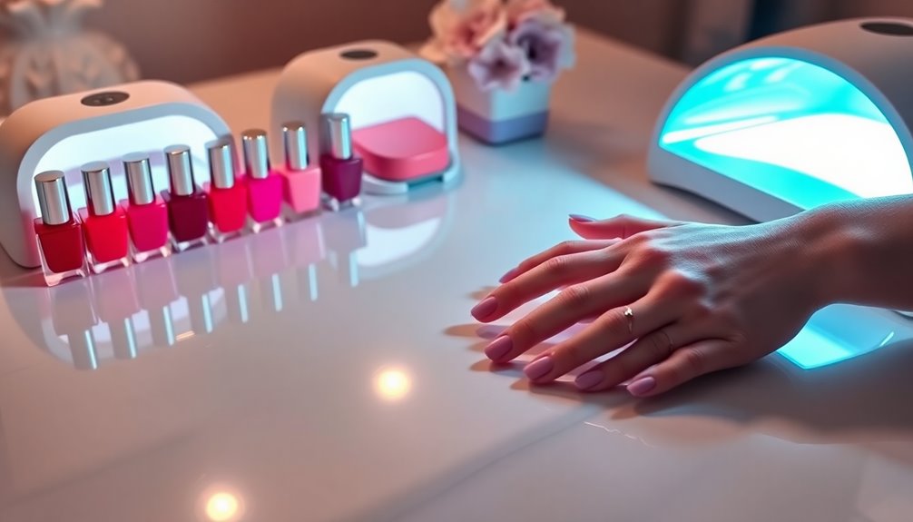 salon quality nail uv lights