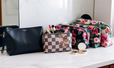 stylish and practical makeup bags