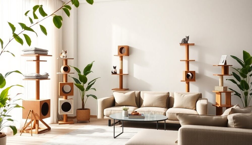 stylish cat trees 2025