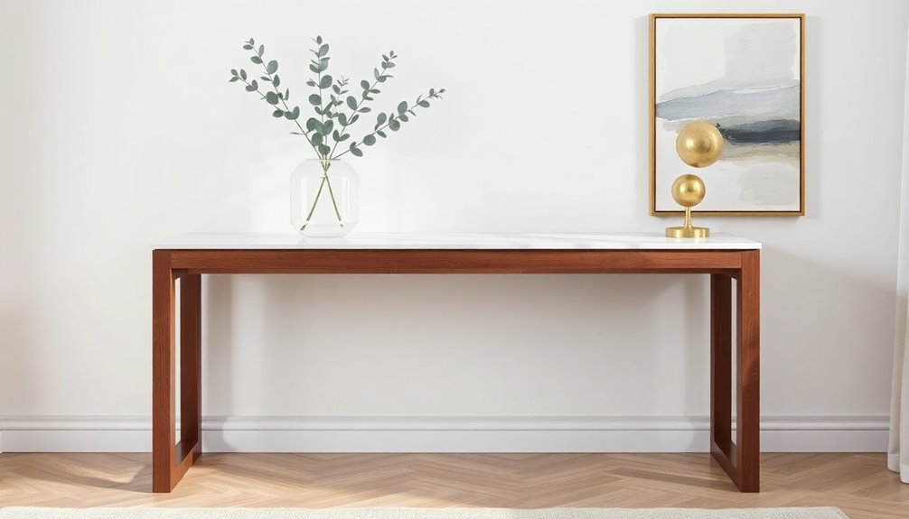 stylish console tables selection