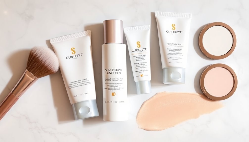 sunscreen selection for makeup