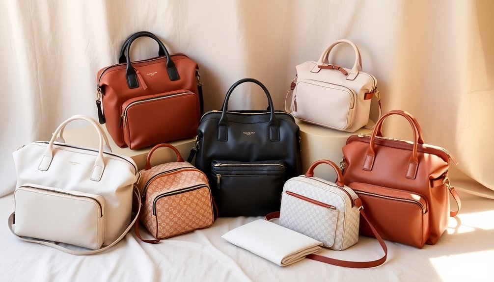 top stylish diaper bags