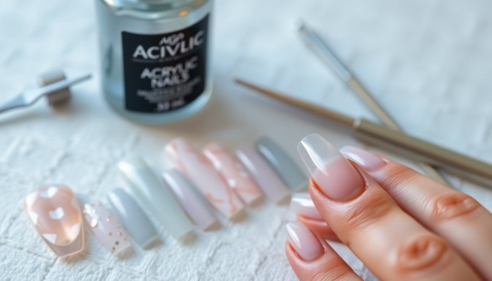 acrylic nails application guide