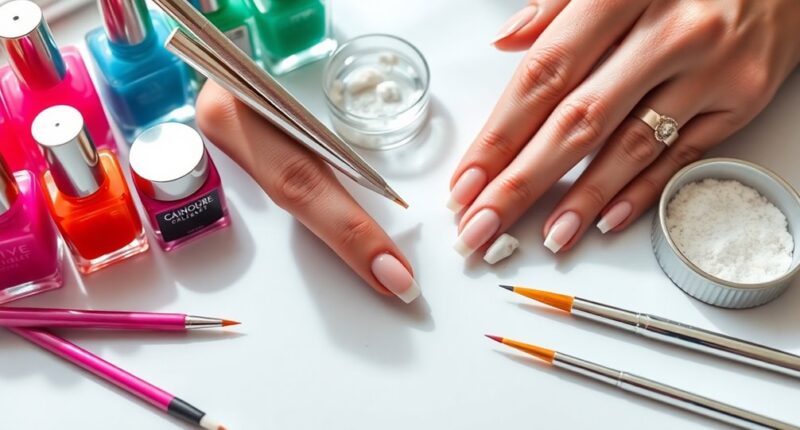 acrylic nails diy guide