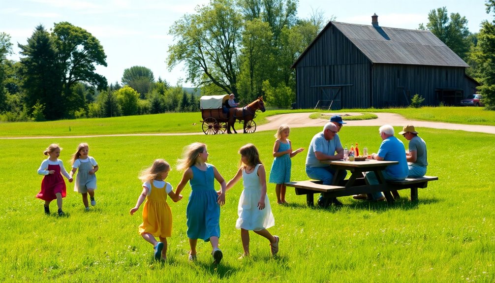 amish community leisure activities