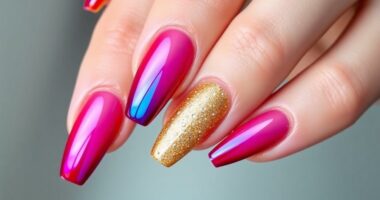 artificial nail enhancements technique