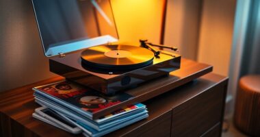 bluetooth enabled retro record players