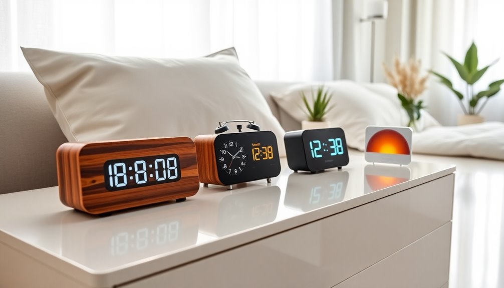 choosing modern alarm clocks