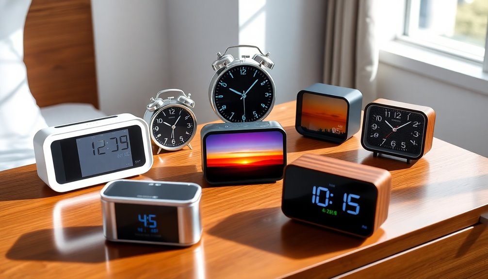 choosing modern alarm clocks