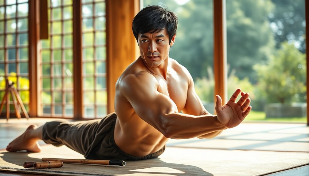 core strength enhances martial arts