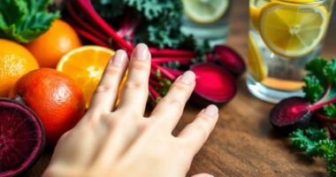 diet influences nail health