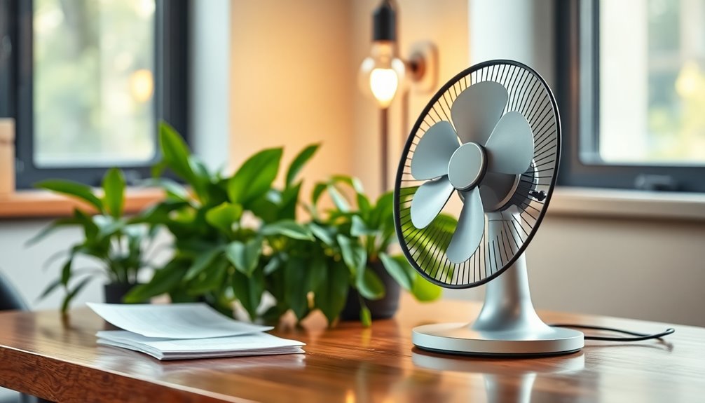 eco friendly desk fan selection