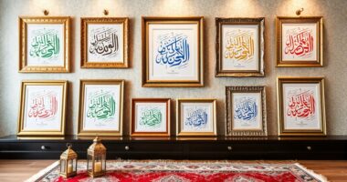 eid calligraphy decorative prints