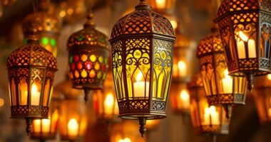 eid decorative lanterns selection