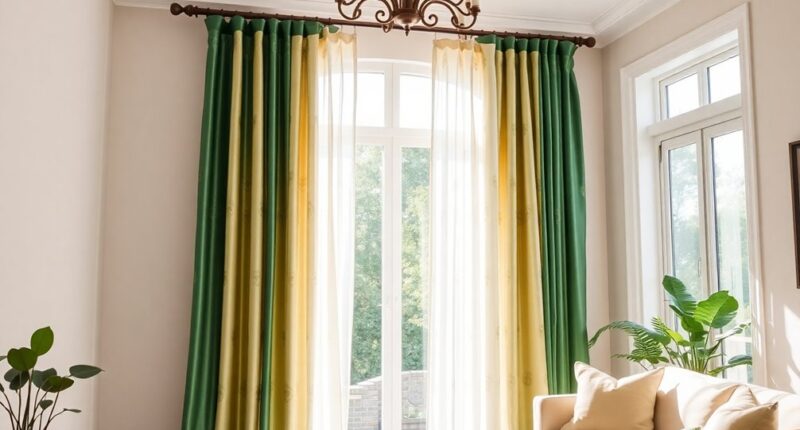 elevate home decor curtains