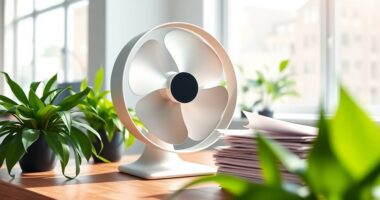 energy efficient desk fans