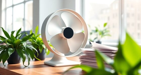 energy efficient desk fans