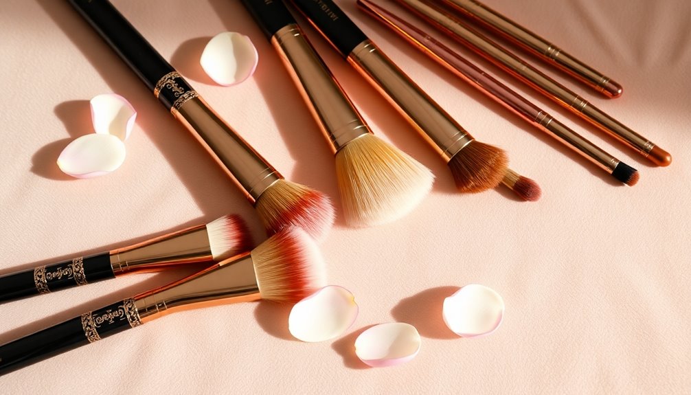 essential makeup brush collection