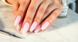 gel nail extension technique