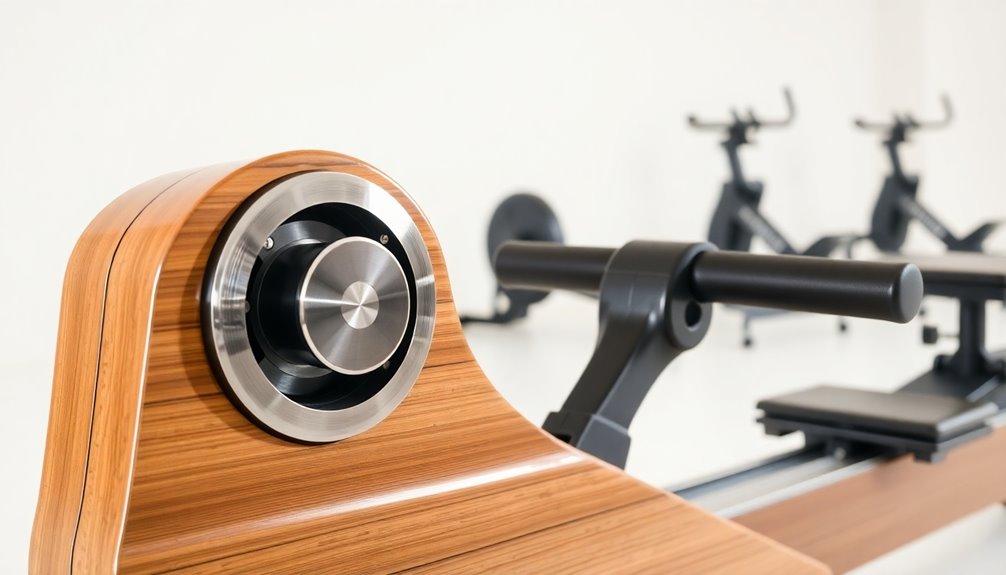 magnetic resistance rowing machines