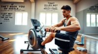 maximize rowing machine efficiency