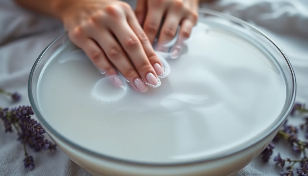 moisturize hands and nails