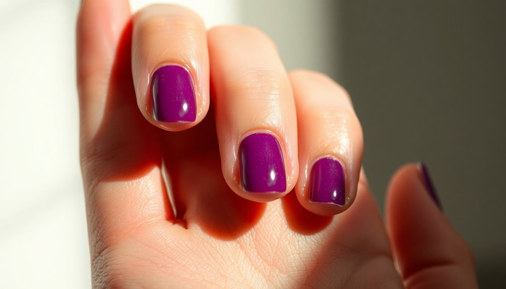 nail color change causes