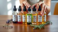 nourishing cuticle oils selection