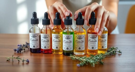 nourishing cuticle oils selection