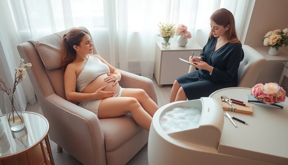 pregnancy manicure pedicure safety