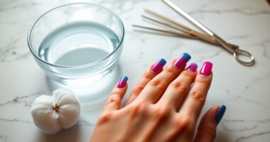 removing dip nail polish