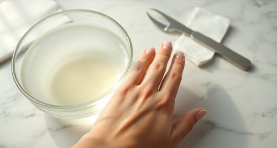 removing gel x nails